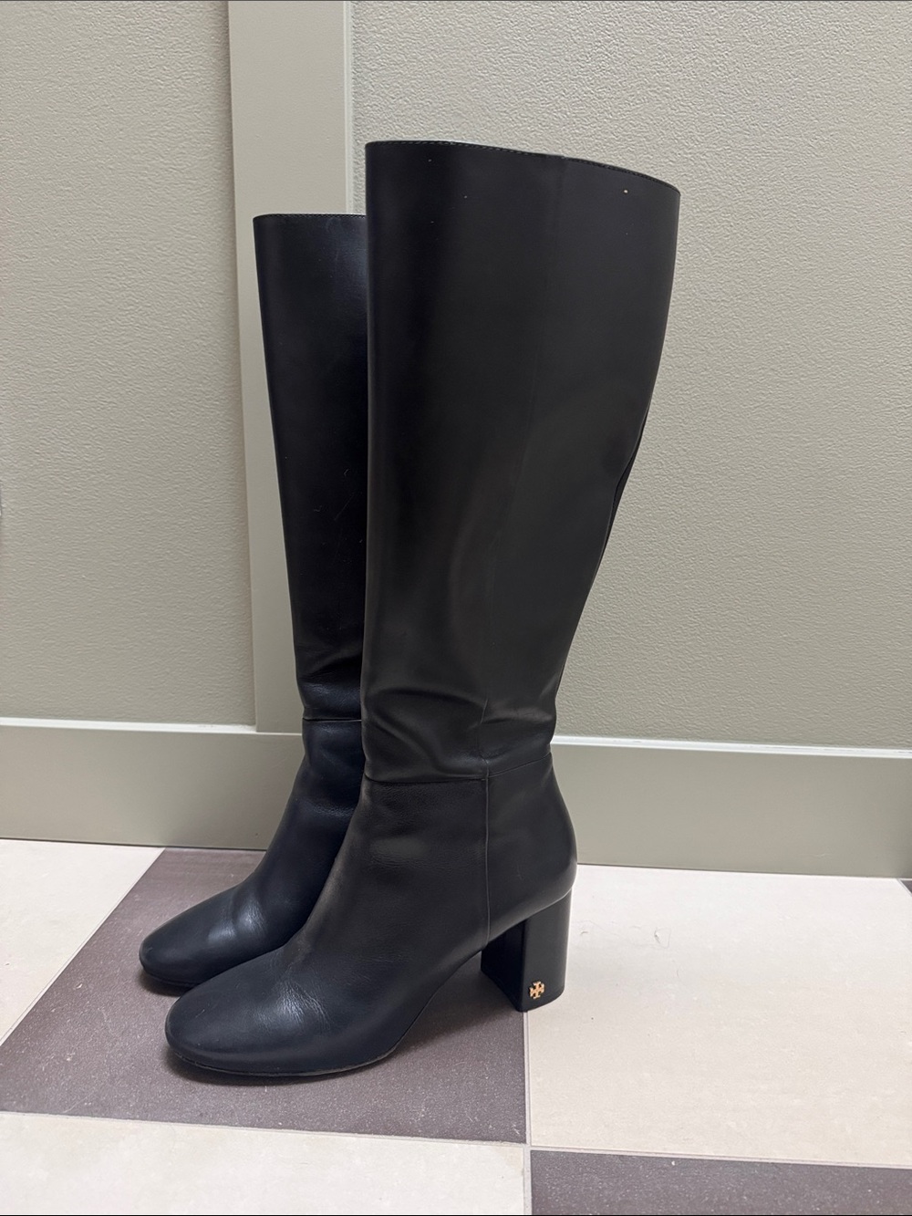Tory Burch Knee-High Leather Boots